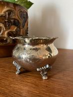 Antiek suikerpotje van koper op pootjes, Antiek en Kunst, Ophalen of Verzenden, Koper