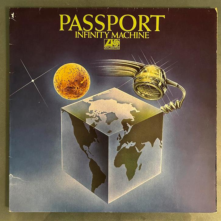 Passport - Infinity Machine, LP, Cd's en Dvd's, Vinyl | Jazz en Blues, Gebruikt, Jazz, 1960 tot 1980, 12 inch, Ophalen of Verzenden