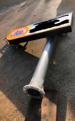 RVS reclame zuil, Ophalen, Reclamebord