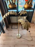 Gouden palmboom vloerlamp, Huis en Inrichting, Ophalen, Zo goed als nieuw, Metaal, 150 tot 200 cm