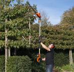Power Plus telescopische heggeschaar op batterij, Tuin en Terras, Ophalen of Verzenden, Gebruikt, Accu
