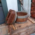 Oude Houten Kaasmal - Diameter 31cm, Ophalen of Verzenden
