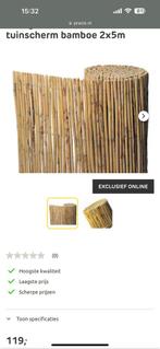 Te koop bamboe tuinscherm, balkon afscheiding 2 x 5 m, Nieuw, Overige materialen, 150 tot 200 cm, Ophalen of Verzenden
