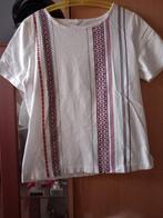 T-shirt met rood/wit/blauwe opdruk Maat 38 100% katoen, Maat 38/40 (M), Ophalen of Verzenden, Zo goed als nieuw, Korte mouw