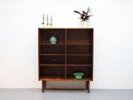 Vintage boekenkast Hundevad palissander, Ophalen, Met plank(en), 100 tot 150 cm, Deens design Hundevad vintage
