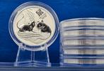 (10747) AUSTRALIA  LUNAR III MOUSE 2020  TWO OUNCE, Ophalen of Verzenden, Losse munt, Zilver