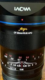 Laowa Argus 25mm f/0.95 APO – APS-C – Manueel – Als nieuw, Ophalen of Verzenden, Zo goed als nieuw, Groothoeklens
