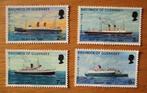 Guernsey, serie postschepen, 1973, Postzegels en Munten, Postzegels | Europa | UK, Verzenden, Postfris