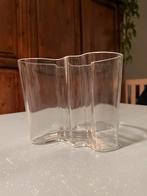 Iittala Alvar Aalto Vaas - kleine versie, Wit, Ophalen of Verzenden, Minder dan 50 cm, Glas