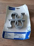 Gamma 4 pvc zadels voor afvoerbuis 40 mm grijs - nieuw, Doe-het-zelf en Verbouw, Buizen en Afvoer, Afvoer, Pvc, Nieuw, Ophalen of Verzenden