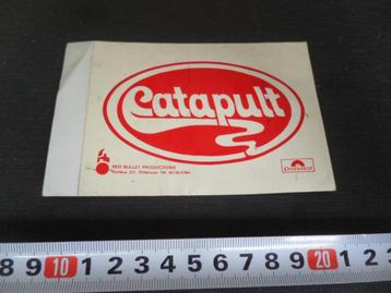 sticker POP catapult red bullet productions polydor beschikbaar voor biedingen