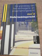A.M.M.M. van Zeijl - Ondernemingsrecht, Ophalen of Verzenden, Zo goed als nieuw, A.M.M.M. van Zeijl