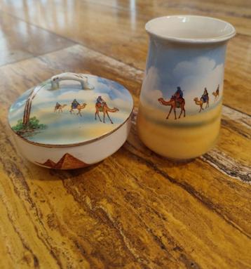 keramiek Thomas Lawrence Falcon Ware/Egypte 40-er jaren beschikbaar voor biedingen