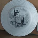Prachtige antieke borden van Jemappes, datering 1880-1890, Ophalen of Verzenden