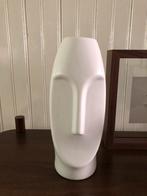 Vaas  gezicht vaasje, Ophalen of Verzenden, Zo goed als nieuw, Glas, Minder dan 50 cm