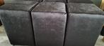 6 Croco velvet zwart barkrukken, Minder dan 50 cm, Zo goed als nieuw, Ophalen, Vierkant