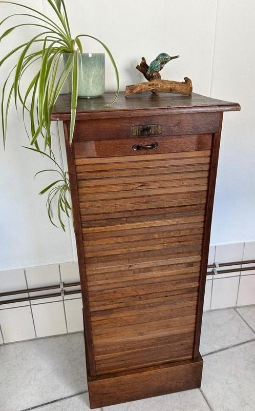 Antieke archiefkast / rolluikkast, Antiek en Kunst, Antiek | Meubels | Kasten, Ophalen