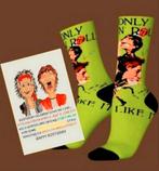 THE ROLLING STONES SOKKEN + VERJAARDAGS KAART ROLLING STONES, Ophalen of Verzenden, Nieuw