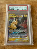 Pokemon Pikachu & Zekrom GX Team Up PSA 9 Engels, Ophalen of Verzenden, Zo goed als nieuw
