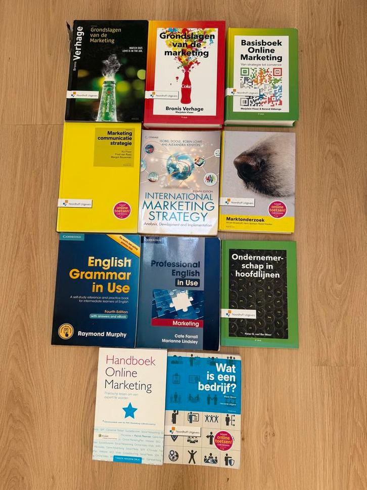 Studieboeken Commerciële Economie & Digital Marketing, Boeken, Economie, Management en Marketing, Gelezen, Economie en Marketing