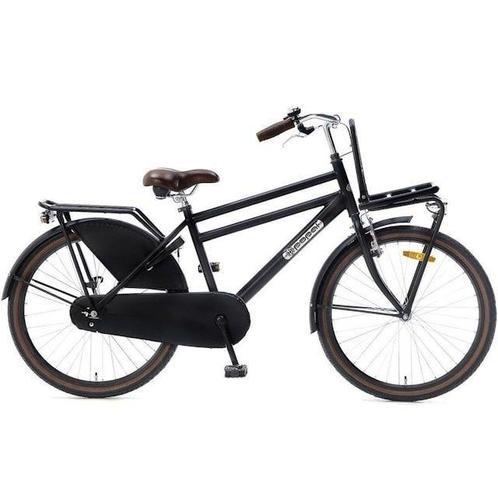 Popal Daily Dutch Basic Jongens Mat Zwart 2025, Fietsen en Brommers, Fietsen | Jongens, Nieuw
