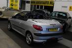 Peugeot 206 CC 1.6-16V Airco, Stuurbekrachtiging (bj 2001), Auto's, Te koop, Zilver of Grijs, Geïmporteerd, 14 km/l