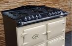 Luxe Fornuis Aga six four 6/4  98/100 cm Crème zwart 4 ovens, 60 cm of meer, Ophalen of Verzenden, Zo goed als nieuw, Energieklasse A of zuiniger