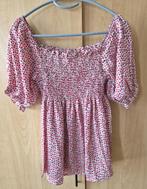 Leuke smock top met pofmouwtjes - Mt 146 - Nog nieuw, Meisje, Beibeisan, Nieuw, Ophalen of Verzenden