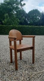 Eetkamerstoelen Deens design jaren 70 Daumiller, Huis en Inrichting, Stoelen, Ophalen, Gebruikt, Bruin, Vijf, Zes of meer stoelen