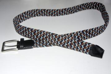 Nieuwe riem blauw bruin C&A geweven patroon beschikbaar voor biedingen