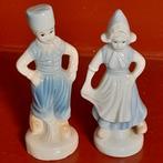 2 beeldjes, jongen en meisje, Ophalen of Verzenden, Zo goed als nieuw, Mens