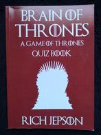 Rich Jepson, Brain of Thrones, A Game of Thrones Quiz Book, Boeken, Ophalen of Verzenden, Zo goed als nieuw