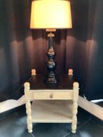 Mooie brocante schemerlamp, Ophalen, Gebruikt, 50 tot 75 cm