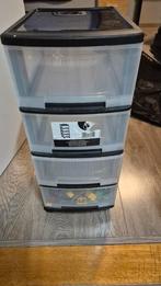 Verrijdbaar ladekastje, Huis en Inrichting, Kasten | Ladekasten, Ophalen, Minder dan 50 cm, Zo goed als nieuw, 3 of 4 laden