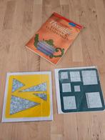 Theezakjes vouwen boek + 2 sets snijmallen, Ophalen of Verzenden, Gebruikt, Album of Boek, Overige merken