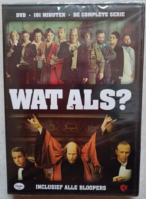 Wat als? Vlaamse humor. Compl.serie (Ben Segers e.a.) (NIEUW, Cd's en Dvd's, Dvd's | Tv en Series, Nieuw in verpakking, Komedie