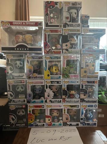 Diversen funko’s beschikbaar voor biedingen