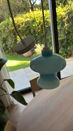 Vintage glazen opaline hanglamp, Ophalen of Verzenden, Minder dan 50 cm