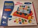 Leuk teken- en magneetbord met letters en cijfers, Kinderen en Baby's, Speelgoed | Educatief en Creatief, Ophalen of Verzenden