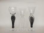 Wijnglas (3) Ivar Stefanik Gesigneerd Artglass, Antiek en Kunst, Ophalen of Verzenden