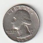 25  cent  1969   Amerika. km 164a, Postzegels en Munten, Munten | Amerika, Ophalen of Verzenden, Noord-Amerika, Losse munt