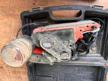 Black&Decker Bandschuurmachine in opbergkoffer beschikbaar voor biedingen