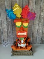 (F4F) First 4 Figures Crash Bandicoot Aku Aku Beeld/Statue, Ophalen, Zo goed als nieuw, Overige typen