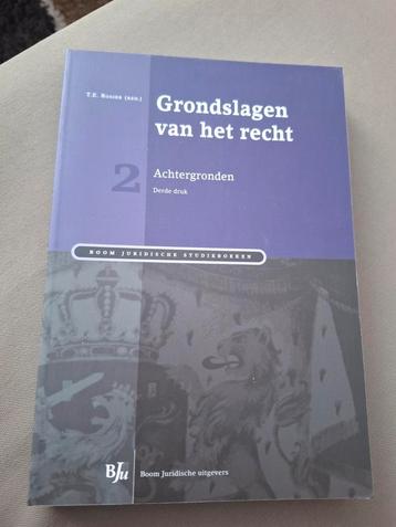 Grondslagen van het recht 2: Achtergronden beschikbaar voor biedingen
