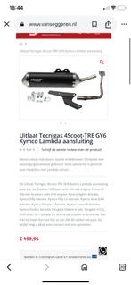 50cc Uitlaat - Vraagprijs €135, Fietsen en Brommers, Brommeronderdelen | Scooters, Ophalen of Verzenden, Nieuw, Uitlaat, Overige merken