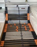 2 x elektrische lattenbodems 90 x 220, Merk : Flexline, Gebruikt, 90 cm, Eenpersoons, Ophalen of Verzenden