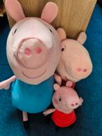 Peppa pig, George en Mama big trio, Ophalen of Verzenden, Zo goed als nieuw, Overige typen