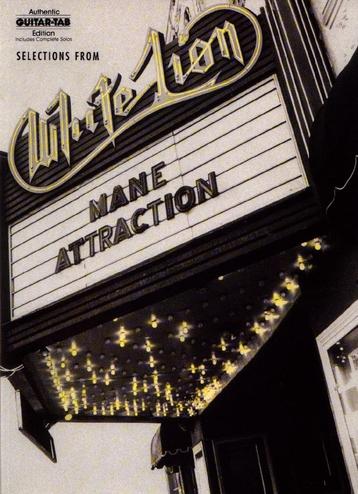 gitaar-White Lion -- Selections from Mane Attraction tab beschikbaar voor biedingen