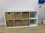 IKEA KALLAX kast met manden, Ophalen, Zo goed als nieuw