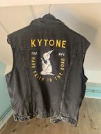 Kytone spijker jack zonder mouwen gilet bodywarmer maat L, Kleding | Heren, Maat 52/54 (L), Zwart, Ophalen of Verzenden, Kytone